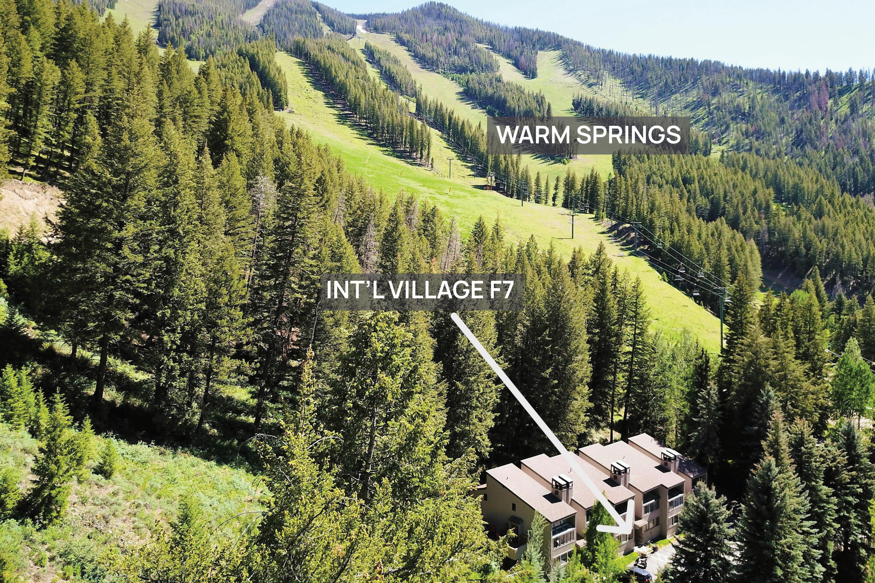 125 Picabo Street, Unit F7 Ketchum, ID 83340 - Photo 20 of 20 Tucked up against Warm Springs