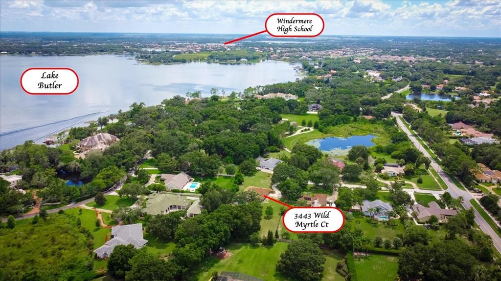 3443 Wild Myrtle Court Windermere, FL 34786 - Photo 32 of 32 a view of a street with flower plants