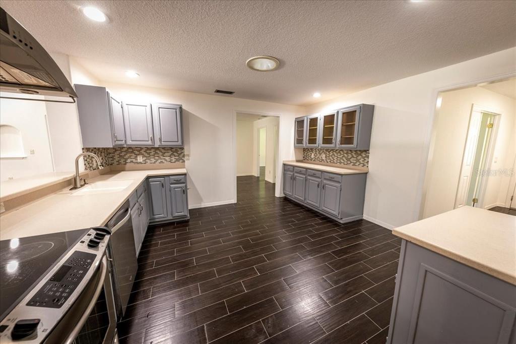 3443 Wild Myrtle Court Windermere, FL 34786 - Photo 6 of 32 a kitchen with granite countertop a stove and a sink