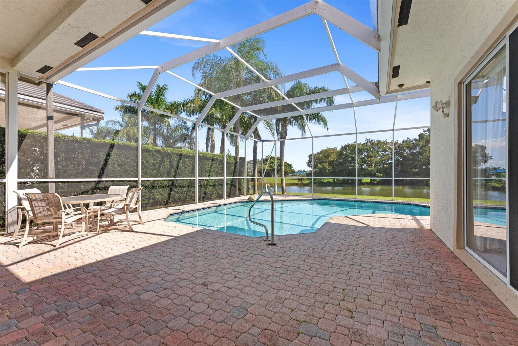 Covered Patio + Pool