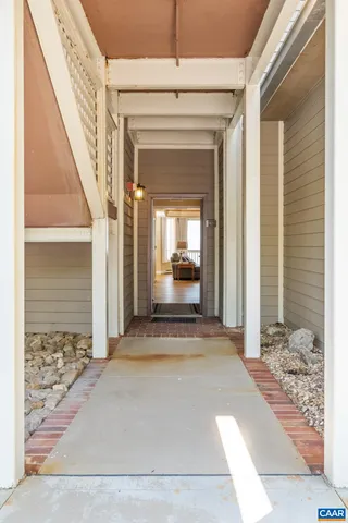 a view of closet area