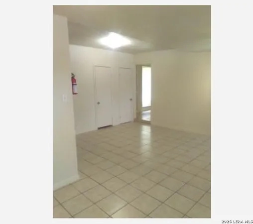 a view of empty room