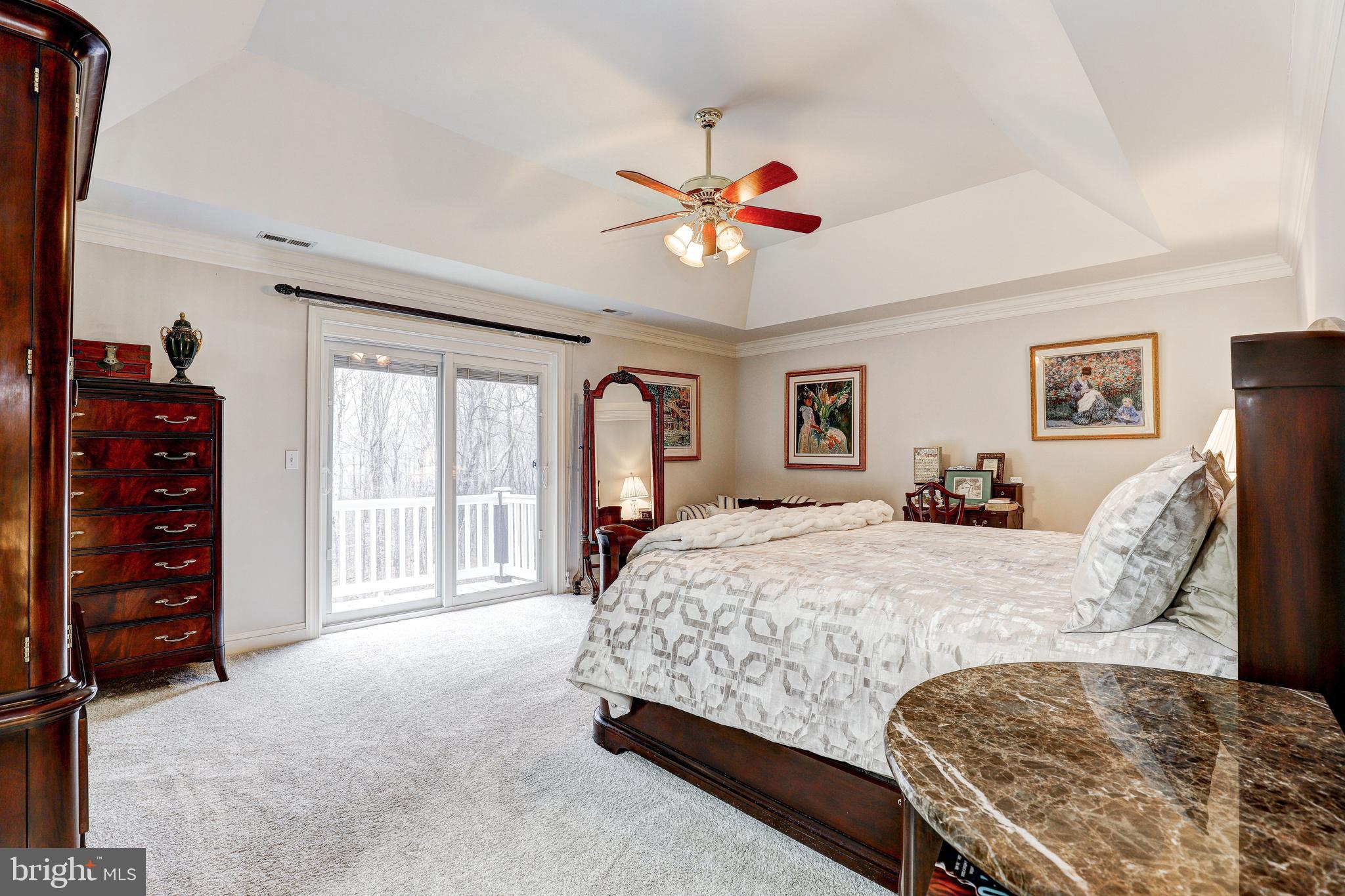 17420 Wesley Chapel Road Monkton, MD 21111 - Photo 25 of 76 Large Primary Bedroom with view of private lot.