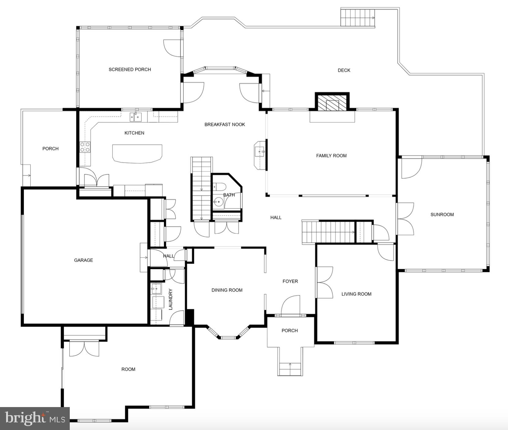 17420 Wesley Chapel Road Monkton, MD 21111 - Photo 74 of 76 Main Level Floor Plans.
