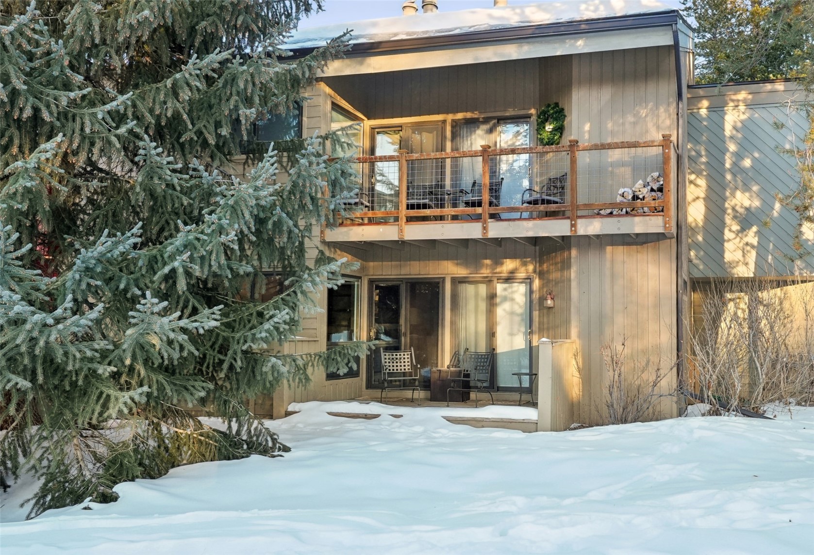 1937 Soda Ridge Road, Unit 1130 Dillon, CO 80435 - Photo 18 of 25 a view of a house with a porch