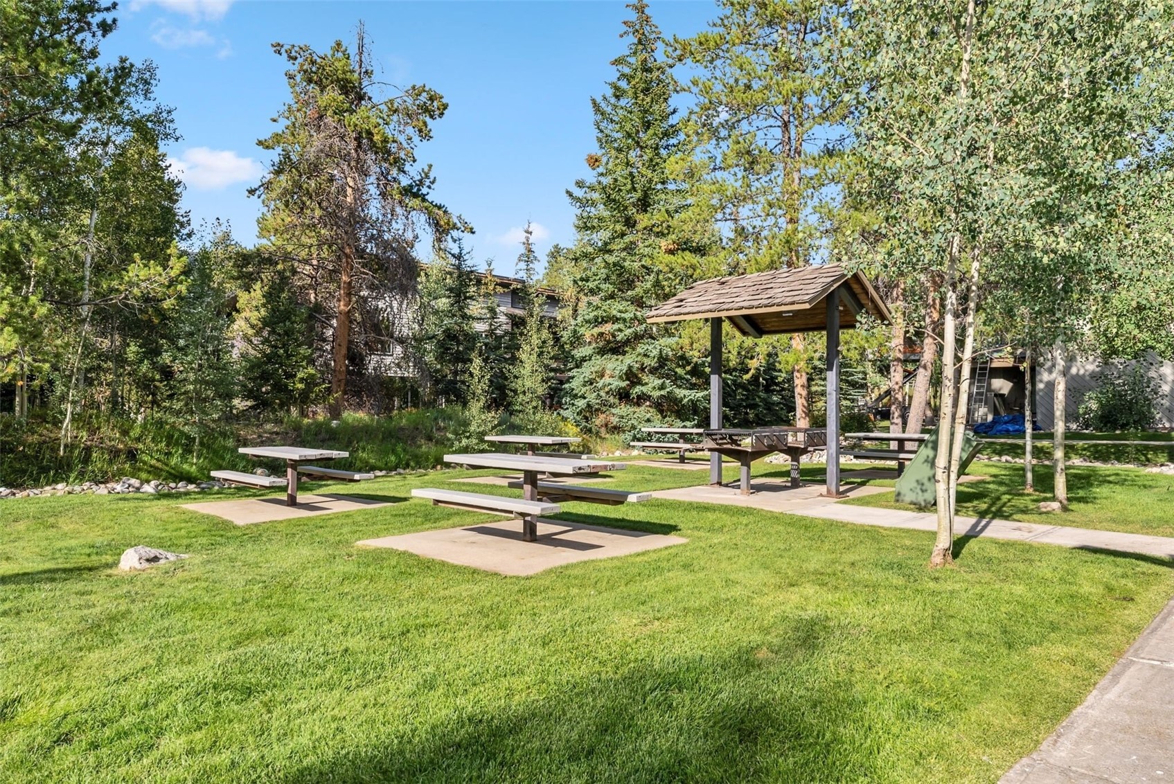 1937 Soda Ridge Road, Unit 1130 Dillon, CO 80435 - Photo 22 of 25 a view of a park with swings and slides