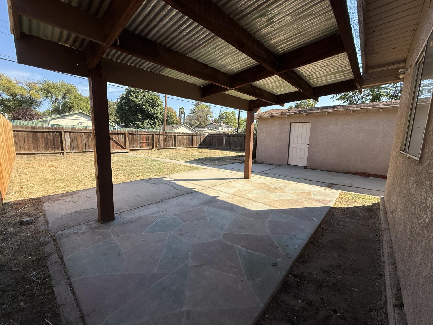 405 Colorado Avenue Modesto, CA 95351 - Photo 29 of 33 a view of a backyard of a house