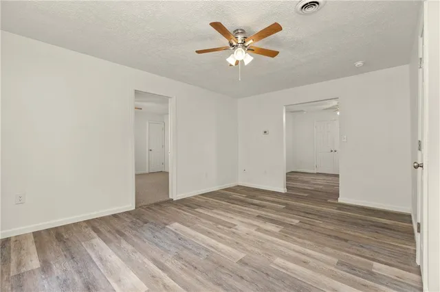 wooden floor in an empty room