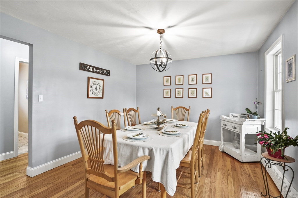173 Oakham Road North Brookfield, MA 01535 - Photo 8 of 30 a view of a dining room with furniture window and wooden floor