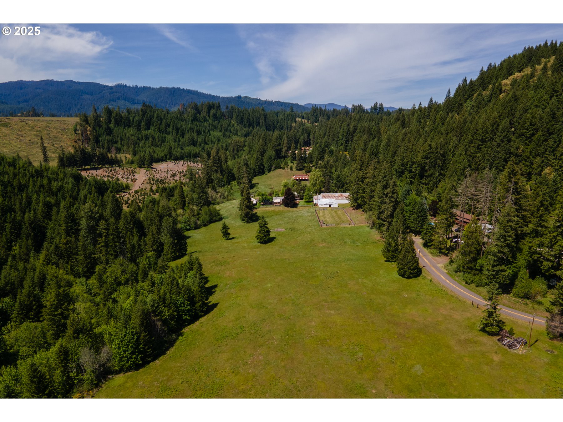 77690 Brock Road Oakridge, OR 97463 - Photo 17 of 45 a view of a lake in middle of the forest