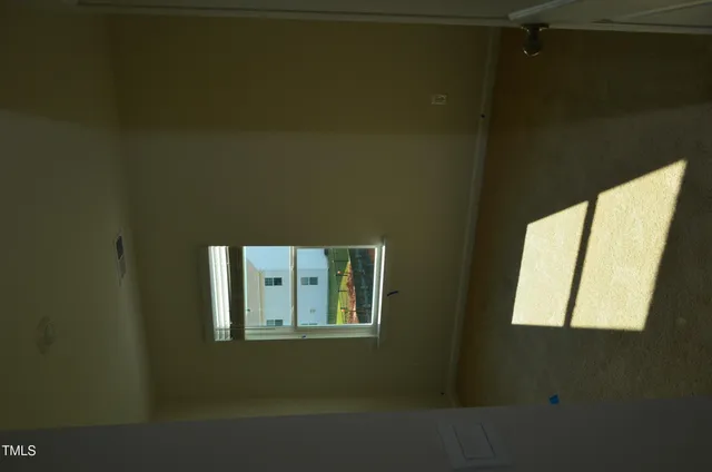 a front view of a house with a window