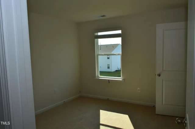 a view of hallway with window