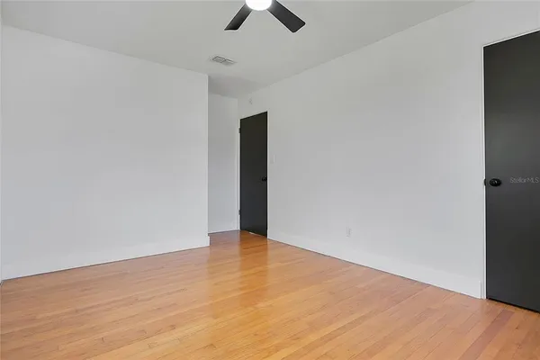 wooden floor in an empty room