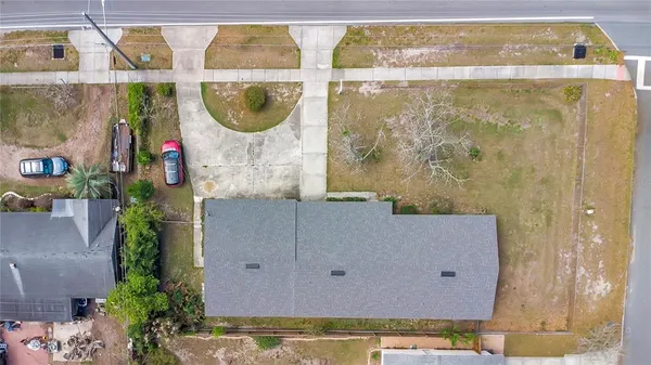 an aerial view of a city with lots of residential buildings