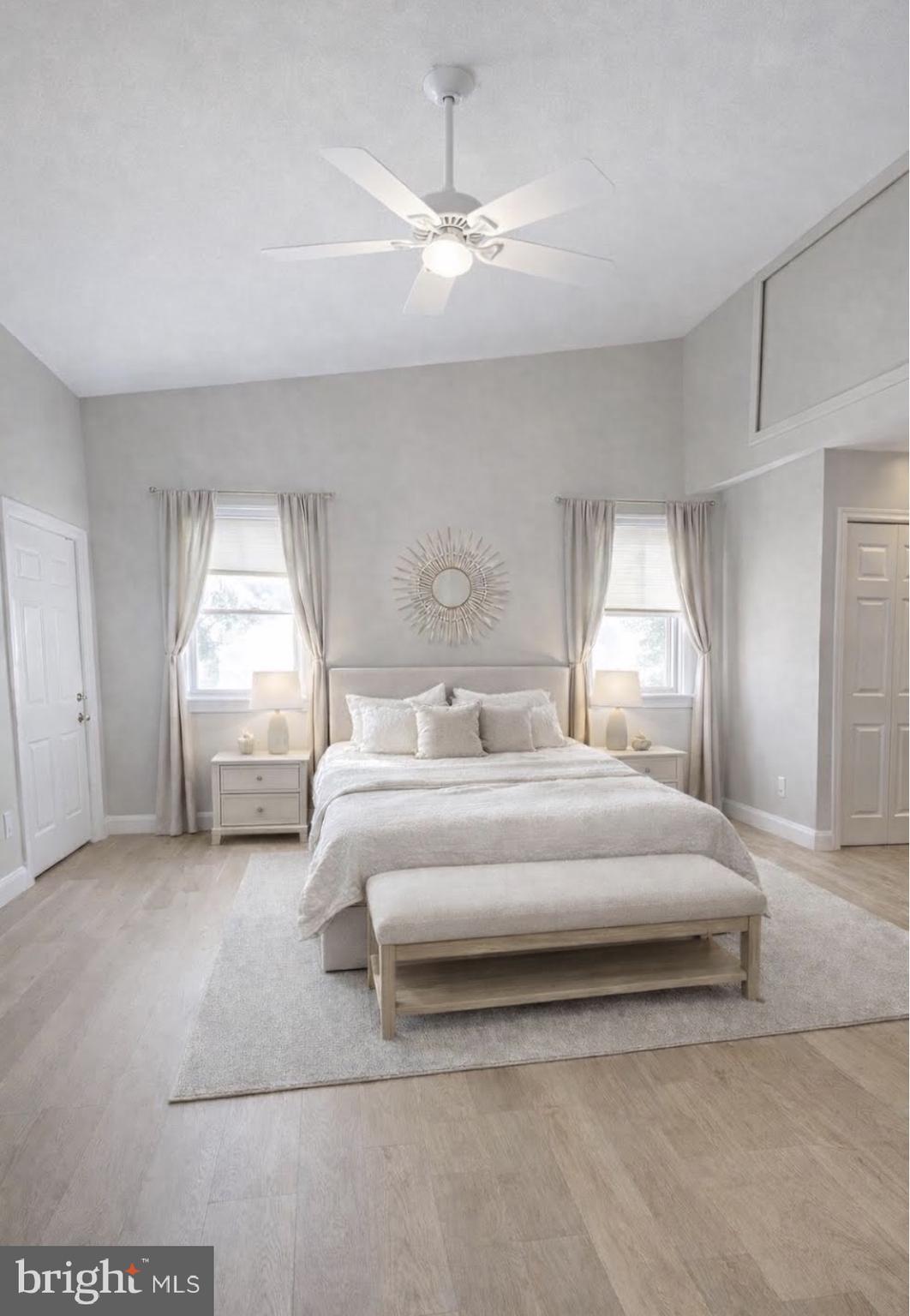 125 Maple Street Conshohocken, PA 19428 - Photo 10 of 20 a large white bed in a white room