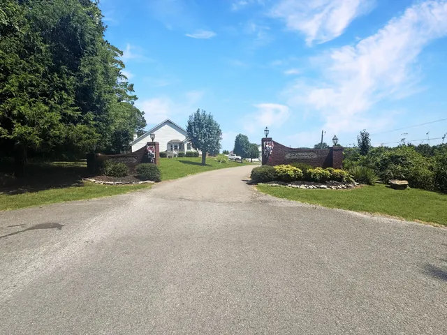 a view of a sign board