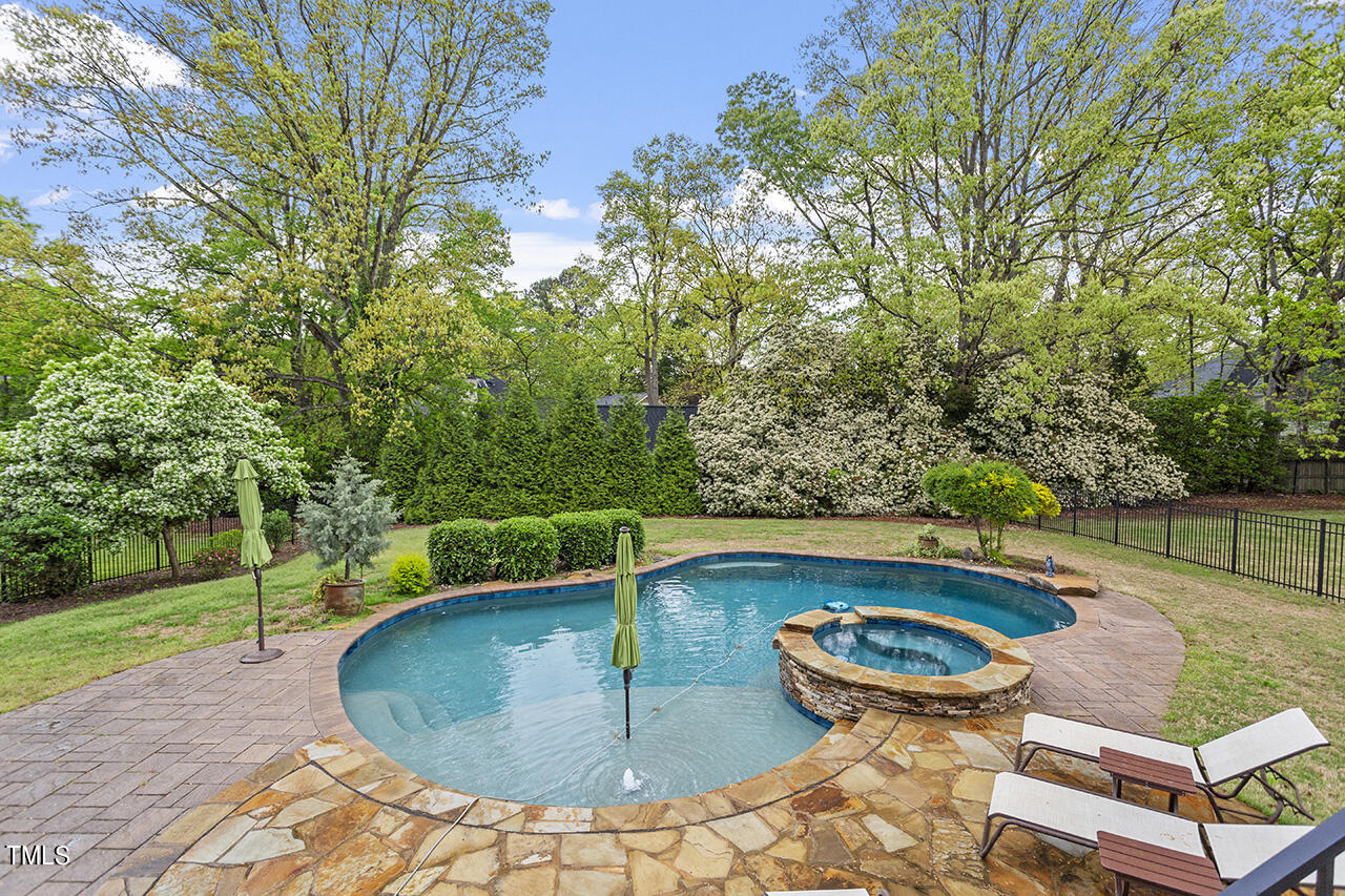 3601 Laurel Hills Road Raleigh, NC 27612 - Photo 76 of 77 a view of swimming pool with seating