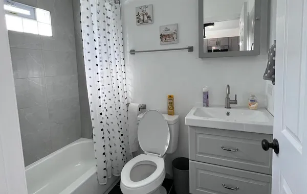 a bathroom with a toilet a sink and a bathtub