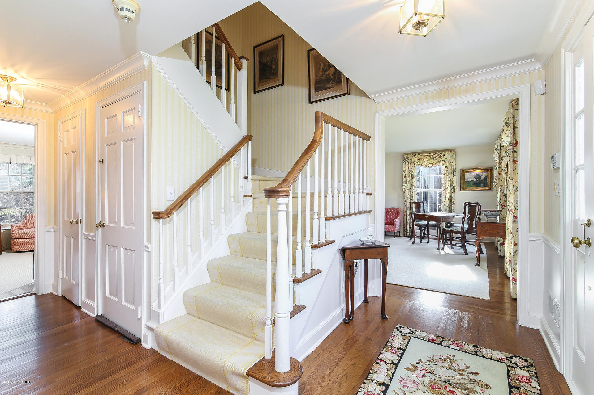 15 Beechcroft Road Greenwich, CT 06830 - Photo 4 of 21 a view of entryway and hall with wooden floor