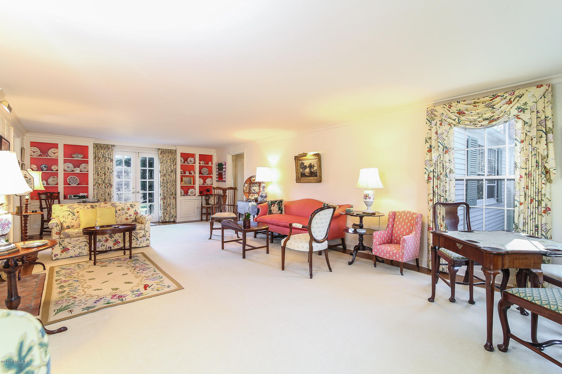 15 Beechcroft Road Greenwich, CT 06830 - Photo 5 of 21 a living room with furniture and a large window