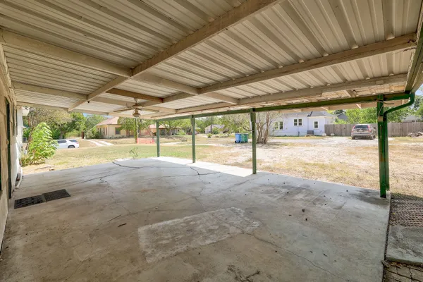 a view of a shaded area