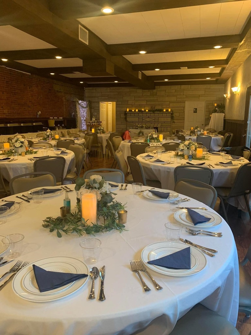 103 West Franklin Street Sesser, IL 62884 - Photo 9 of 17 a room with lots of chairs and mirrors