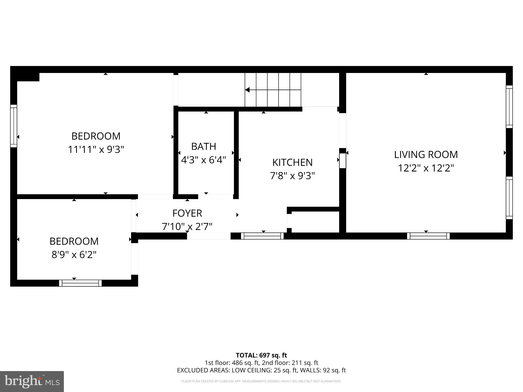 117 Walnut Street Steelton, PA 17113 - Photo 29 of 32 Apartment A - Floor Plan