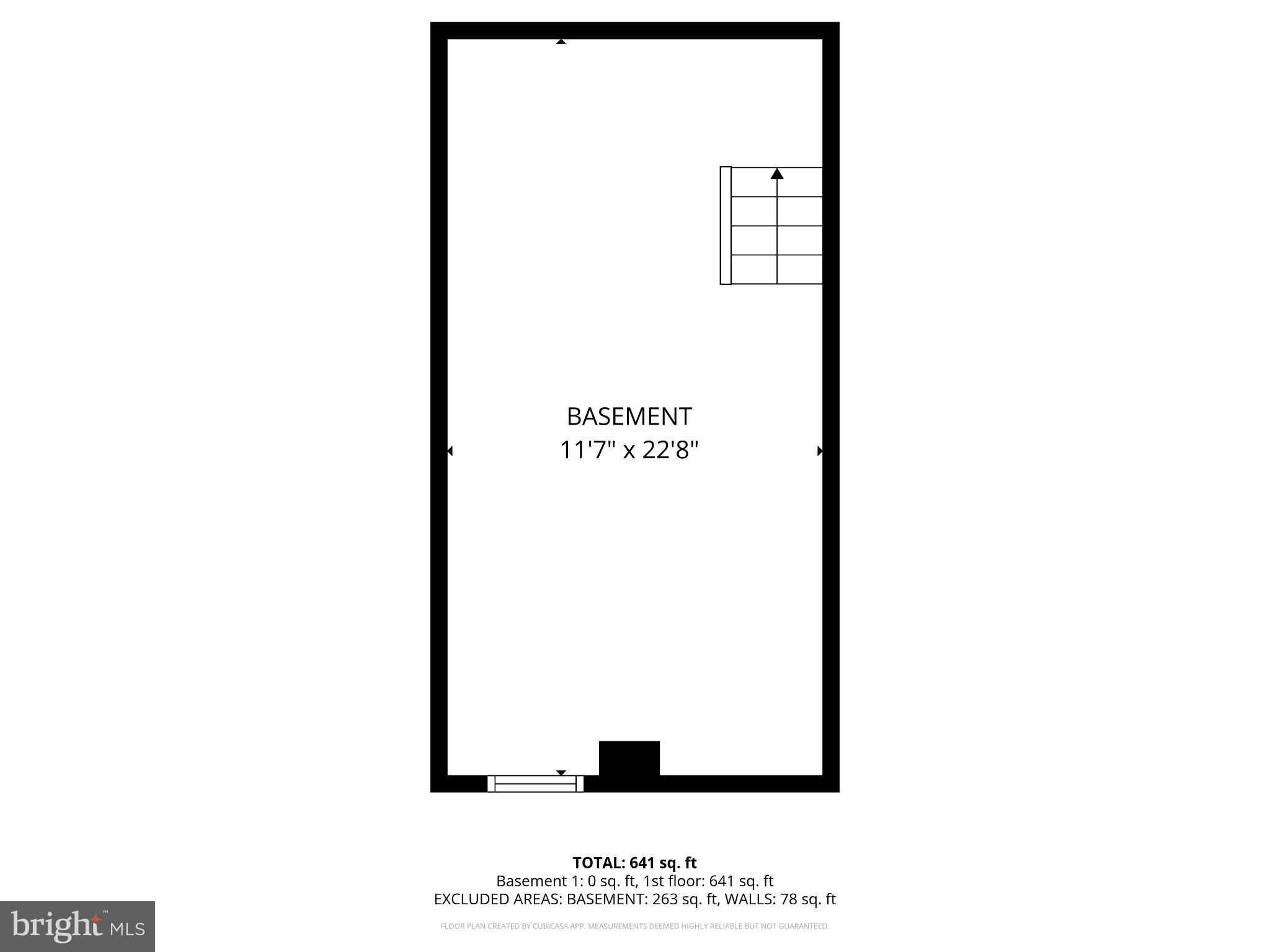117 Walnut Street Steelton, PA 17113 - Photo 30 of 32 Basement Floor Plan