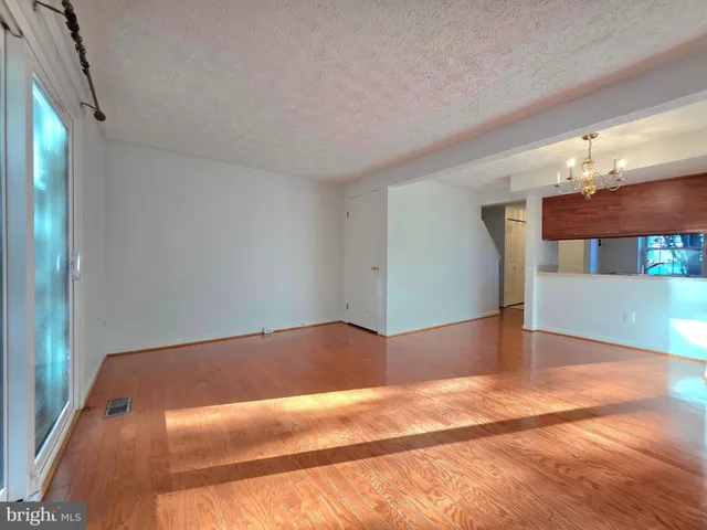 a view of a room with a staircase