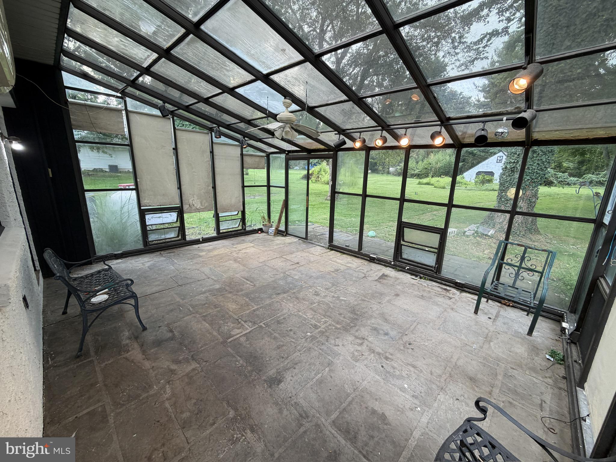2650 Morris Road Lansdale, PA 19446 - Photo 25 of 39 Back porch with Glass surround & Minisplit