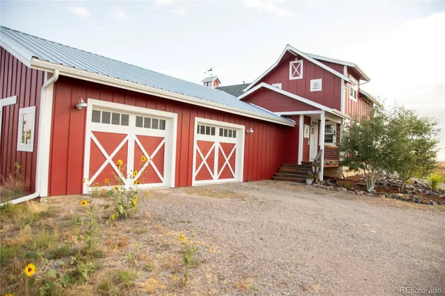 a view of front door of house