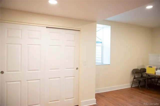 a view of a terrace with a yard