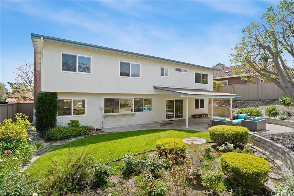 26623 Nokomis Road Rancho Palos Verdes, CA 90275 - Photo 37 of 42 a front view of house with yard and outdoor seating