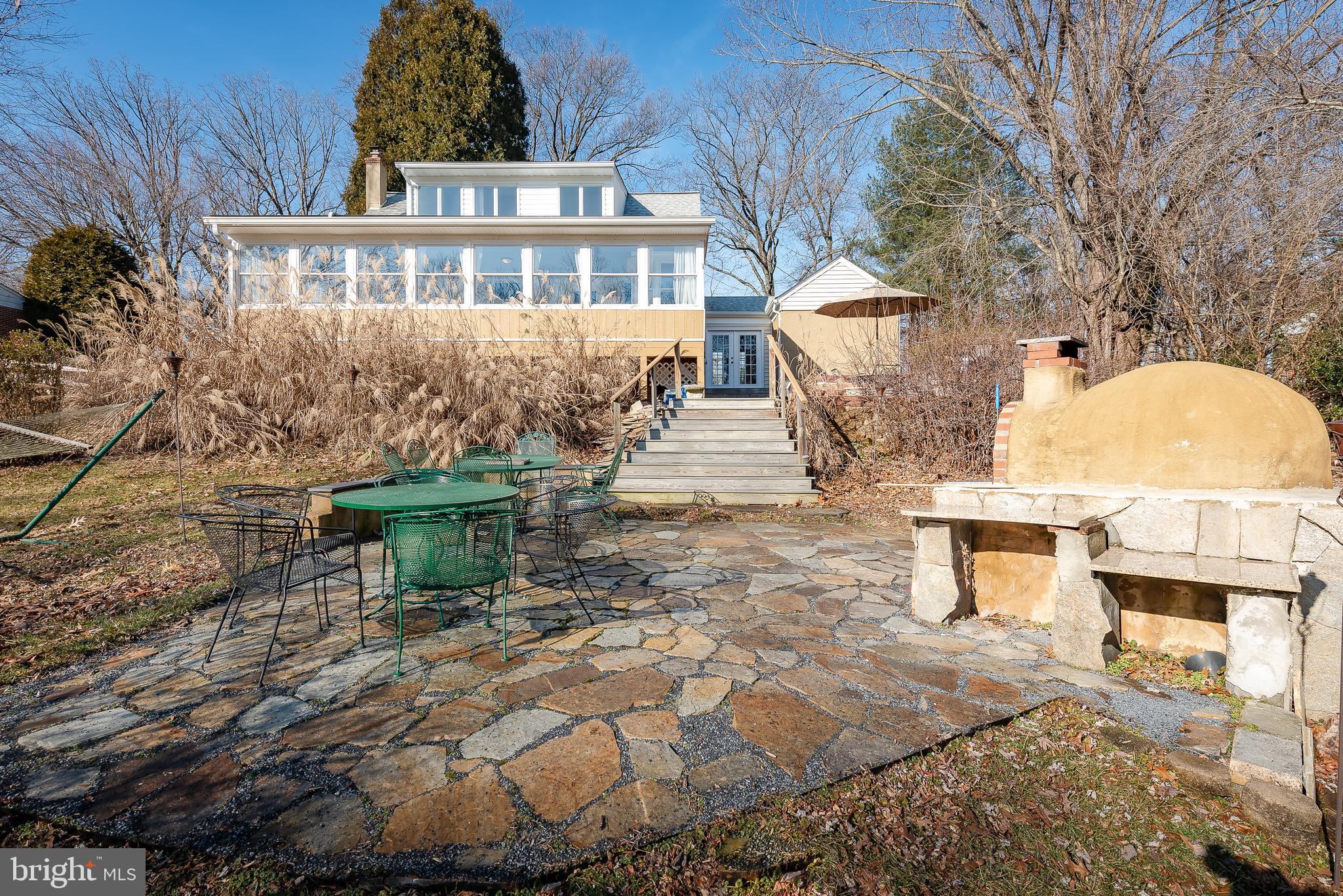 3609 Granite Road Woodstock, MD 21163 - Photo 43 of 48 Stone patio and wood fired pizza oven