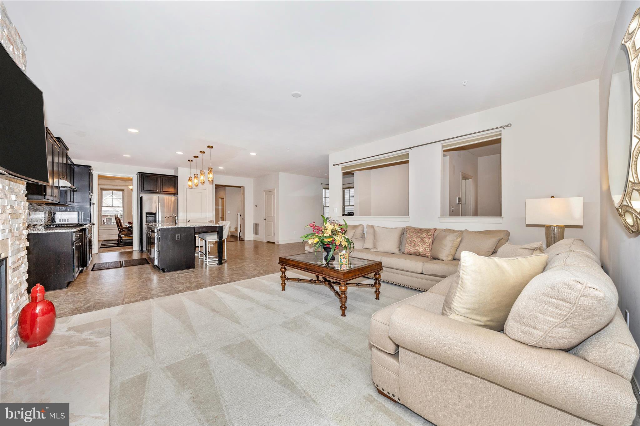 10907 Veranda Lane Monrovia, MD 21770 - Photo 14 of 81 Living Room & Kitchen