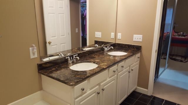 1523 Decatur Circle Franklin, TN 37067 - Photo 7 of 15 Master bathroom with granite, separate shower and tub