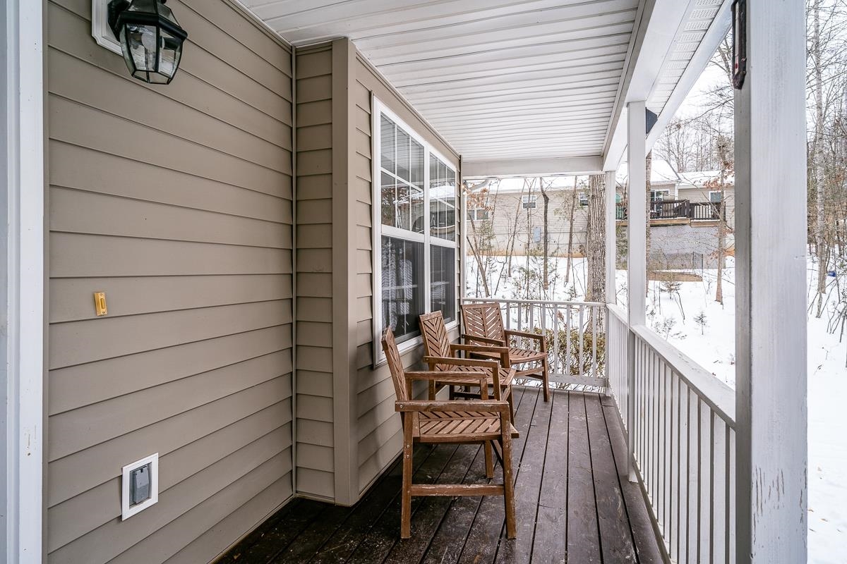 37 Hatchechubee Road Palmyra, VA 22963 - Photo 24 of 27 a view of balcony with wooden floor