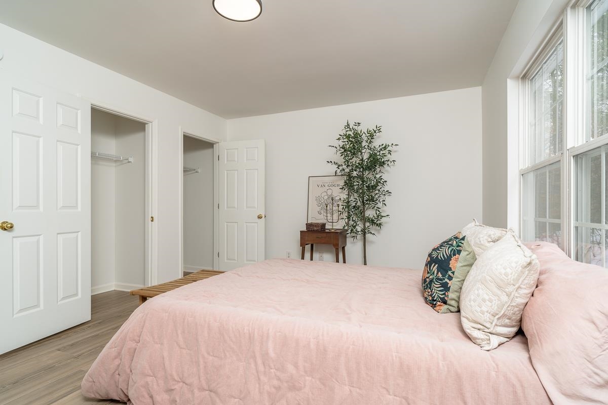 37 Hatchechubee Road Palmyra, VA 22963 - Photo 10 of 27 a bedroom with a large bed and a potted plant