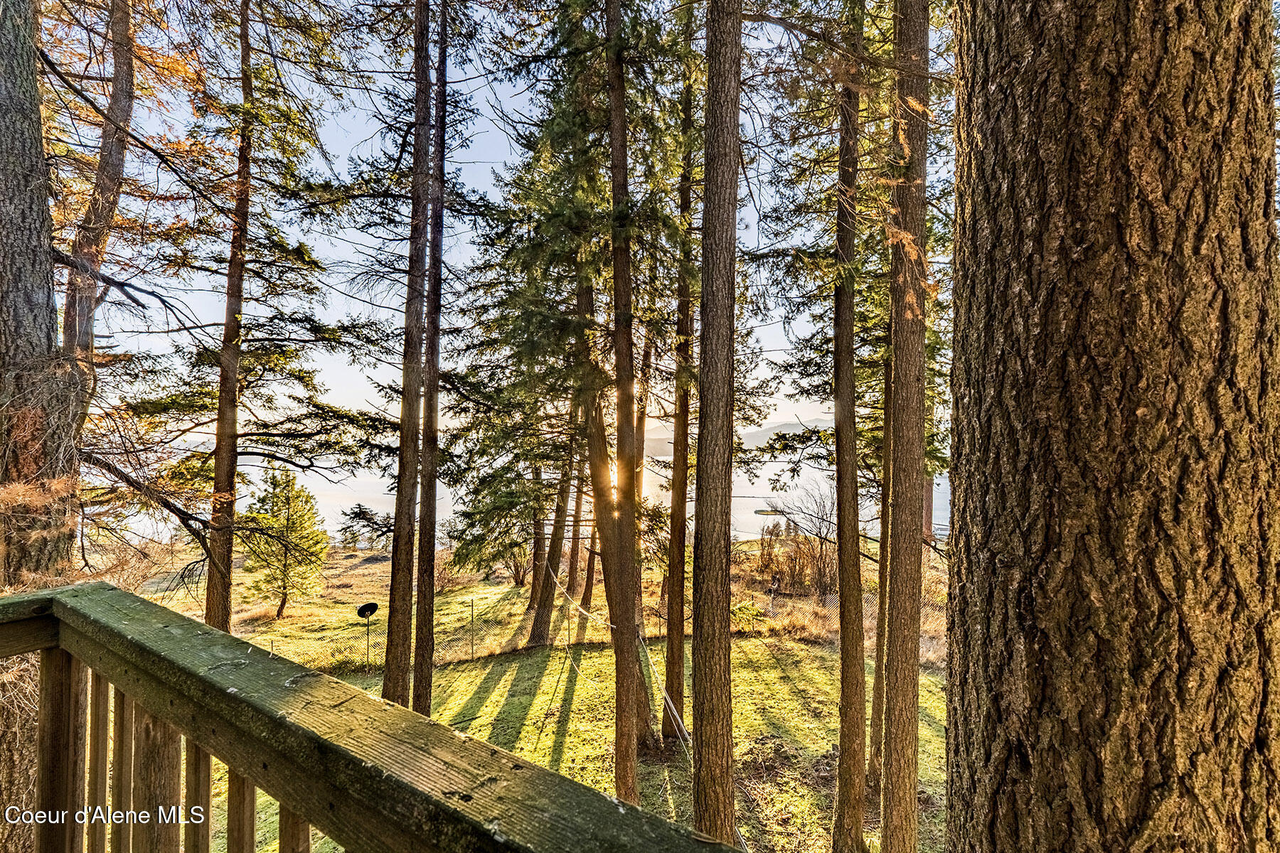 4234 East Potlatch Hill Road Coeur D'Alene, ID 83814 - Photo 25 of 46 Upstairs Deck View