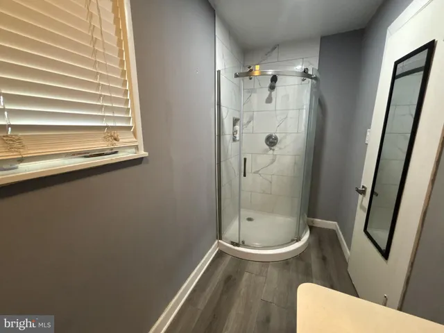 a front view of a building with street