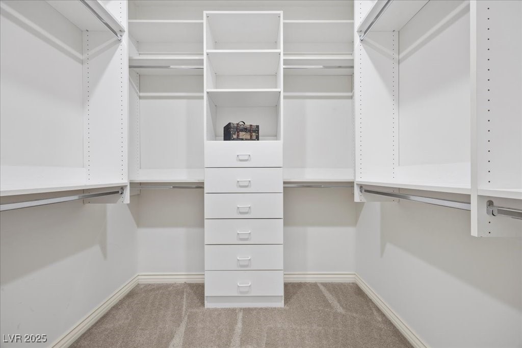 640 Quail Covey Road Henderson, NV 89002 - Photo 29 of 75 3rd Bedroom Walk in closet featuring carpet floors