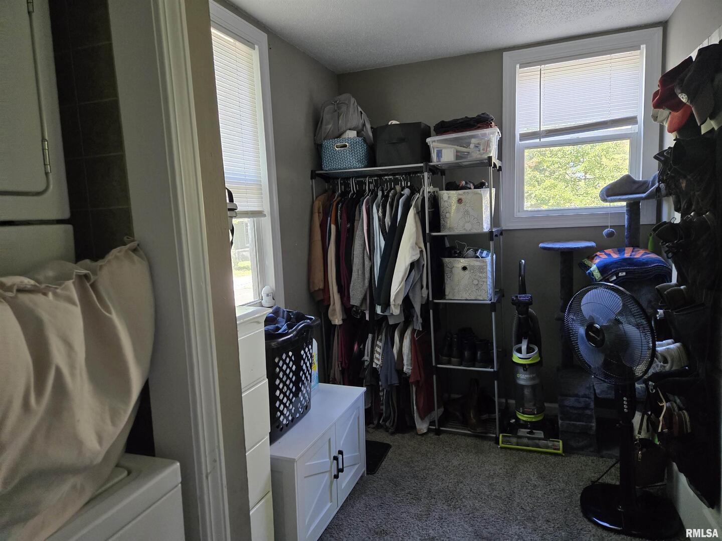 408 North Springer Street, Unit 2 Carbondale, IL 62901 - Photo 14 of 15 a view of walk in closet with clothes and shoes