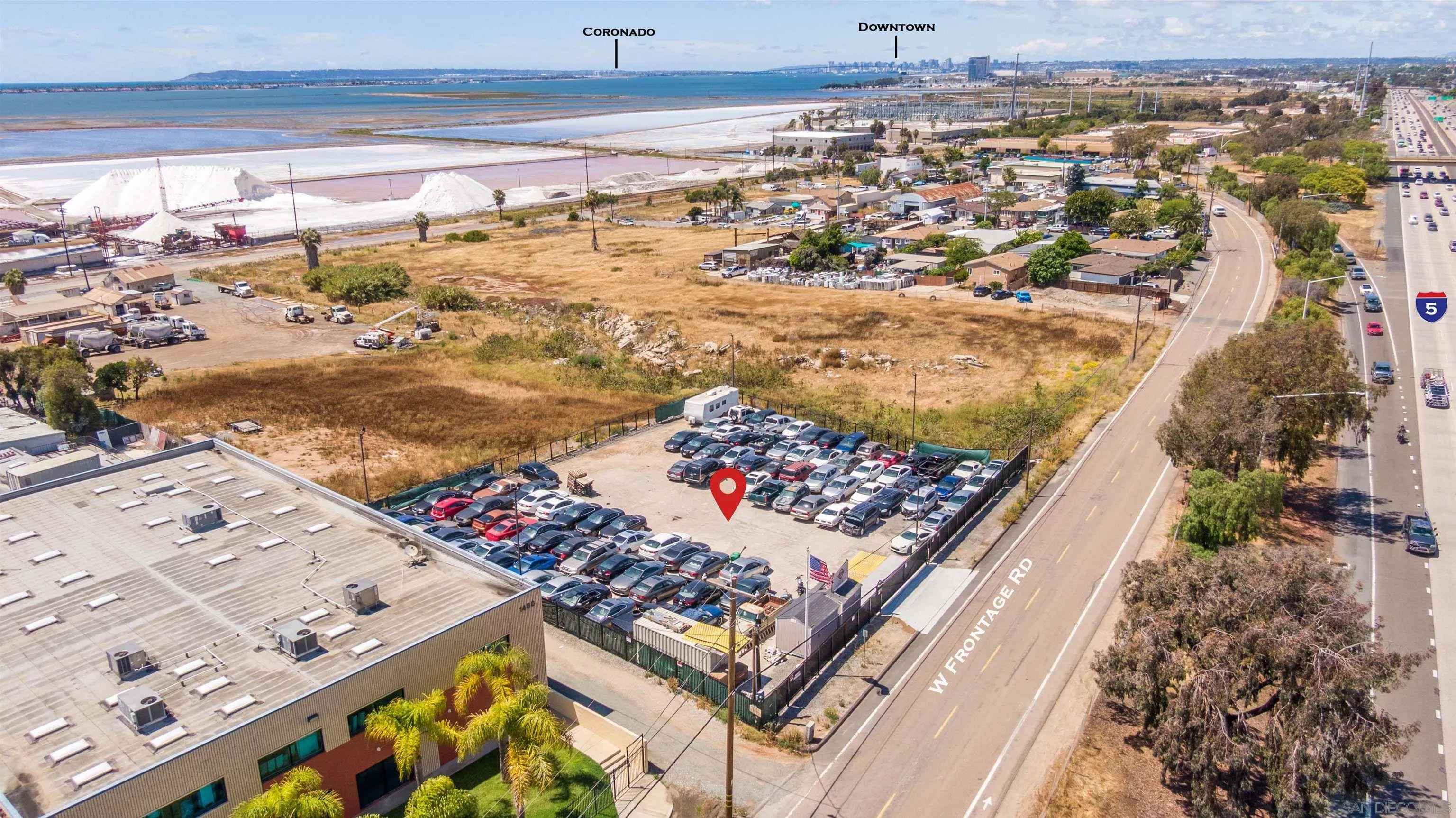 1450 West Frontage Road Chula Vista, CA 91911 - Photo 1 of 23 Frontage high visibility location..2 miles to Chula Vista Bay Front and Gaylord Pacific Hotel..close to downtown