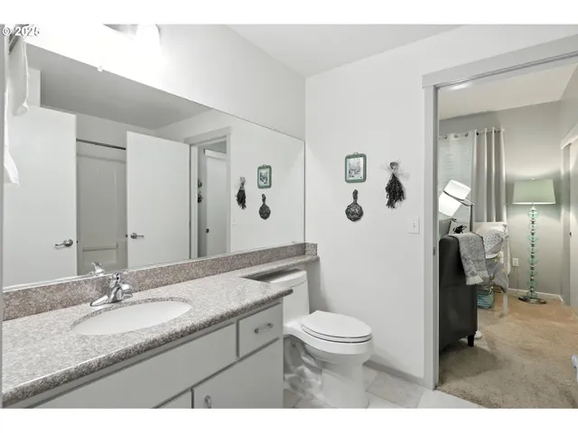 a view of a storage room