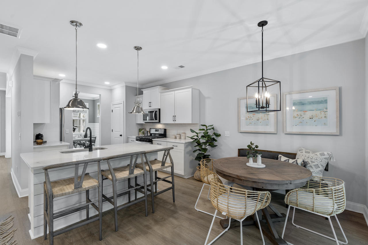 160 Boots Branch Road Summerville, SC 29485 - Photo 11 of 42 Breakfast Area and Kitchen