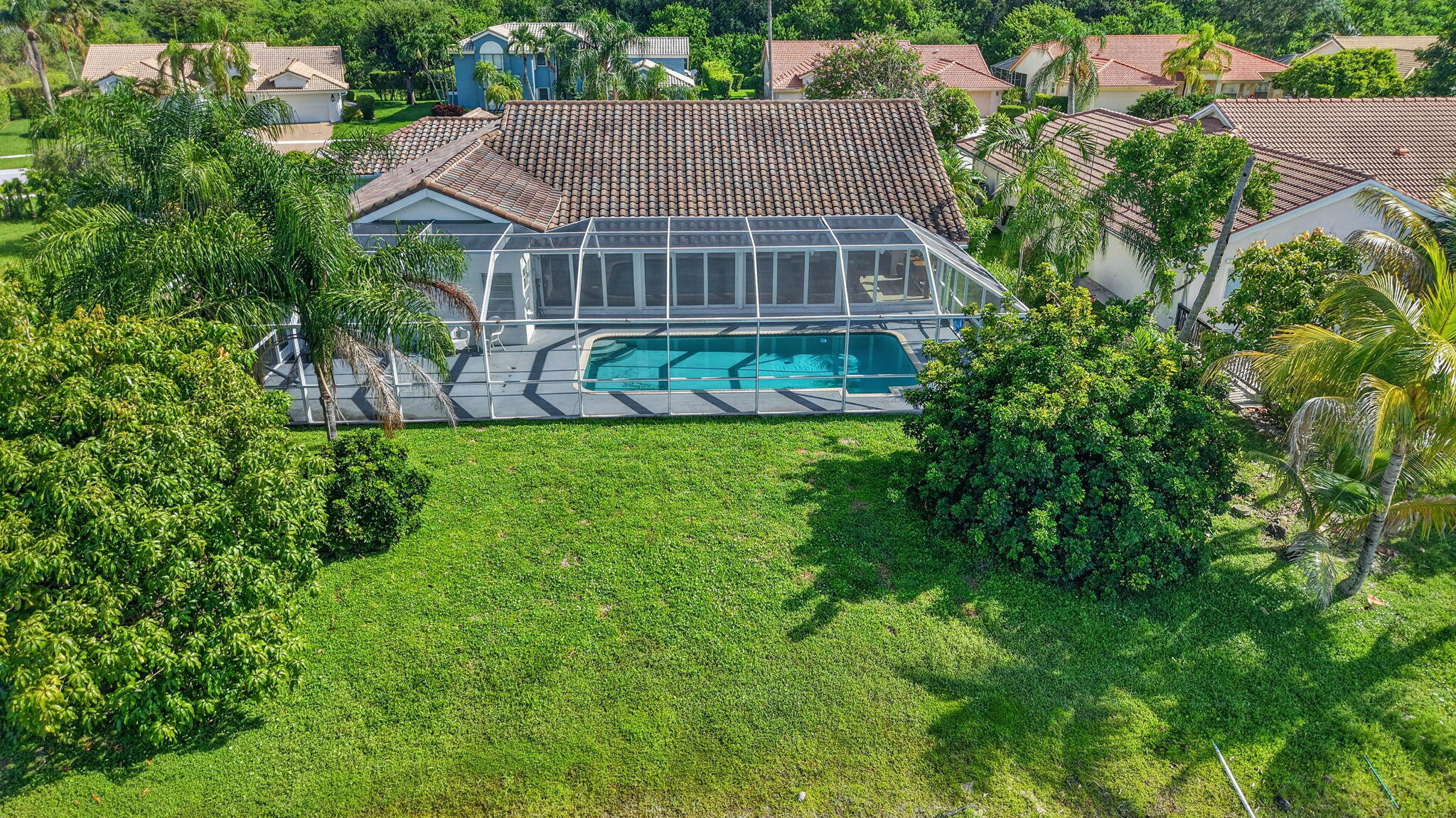 11845 Island Lakes Lane Boca Raton, FL 33498 - Photo 38 of 78 Large back yard