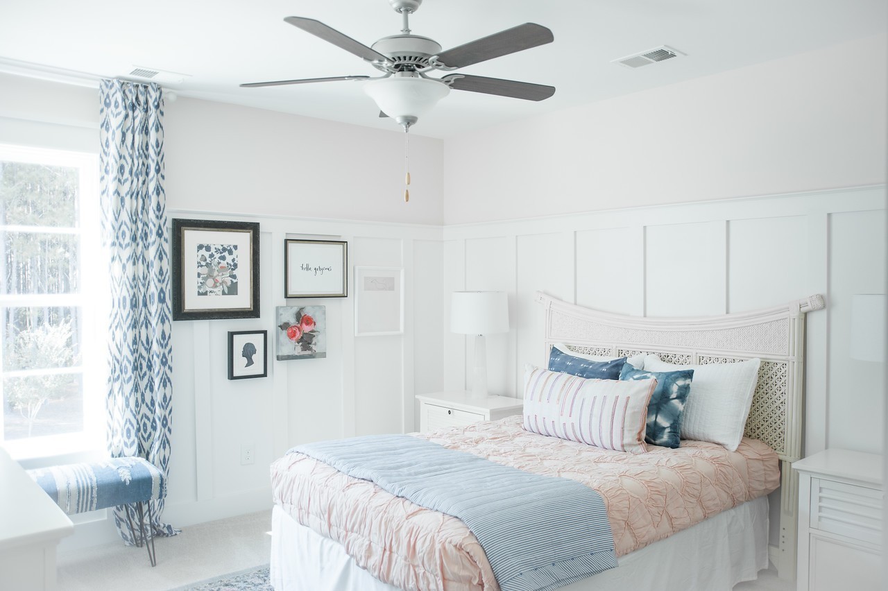 838 Sugarbush Lane Spring Hill, TN 37174 - Photo 24 of 26 a bedroom with a bed and a chandelier