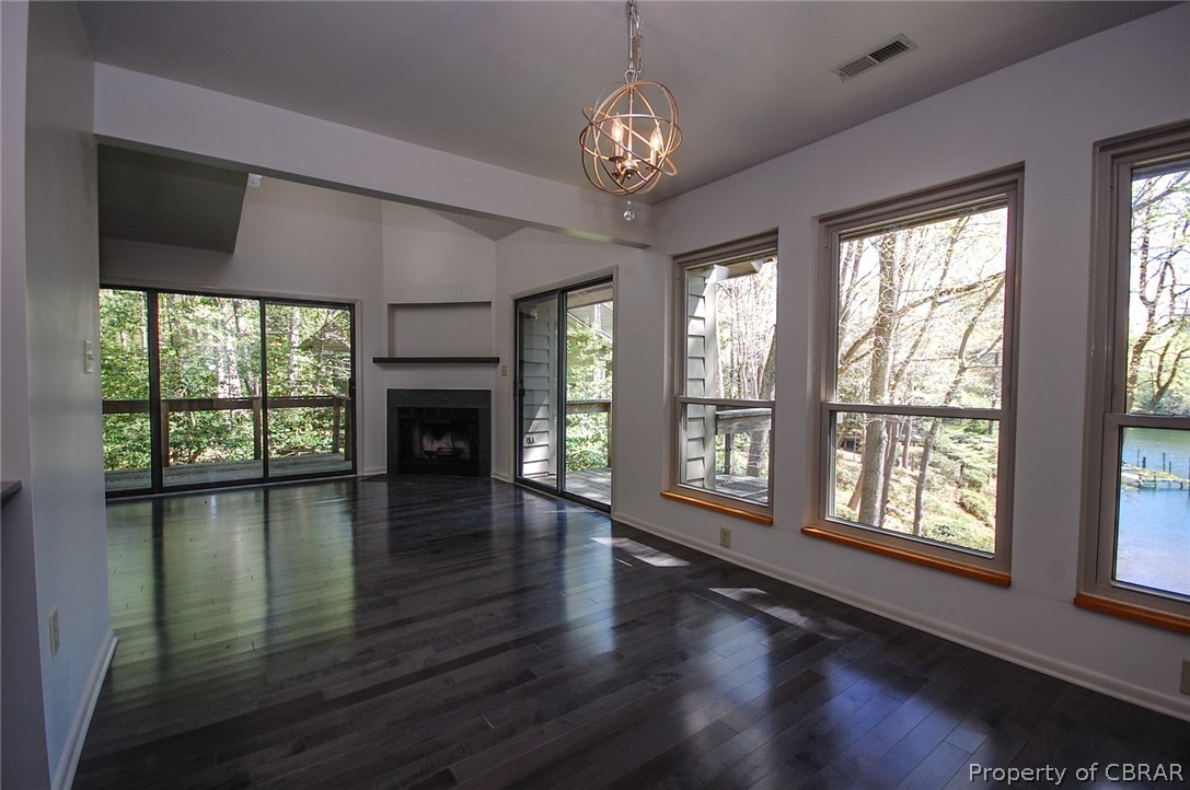 54 D Villa Ridge Drive, Unit D Hartfield, VA 23071 - Photo 5 of 34 COMPLETELY RENOVATED INTERIOR...HARDWOOD FLOORS & BRAND NEW WINDOWS