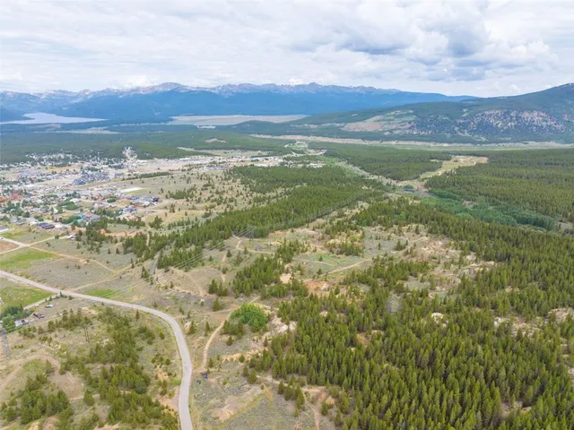 a view of lake with mountain
