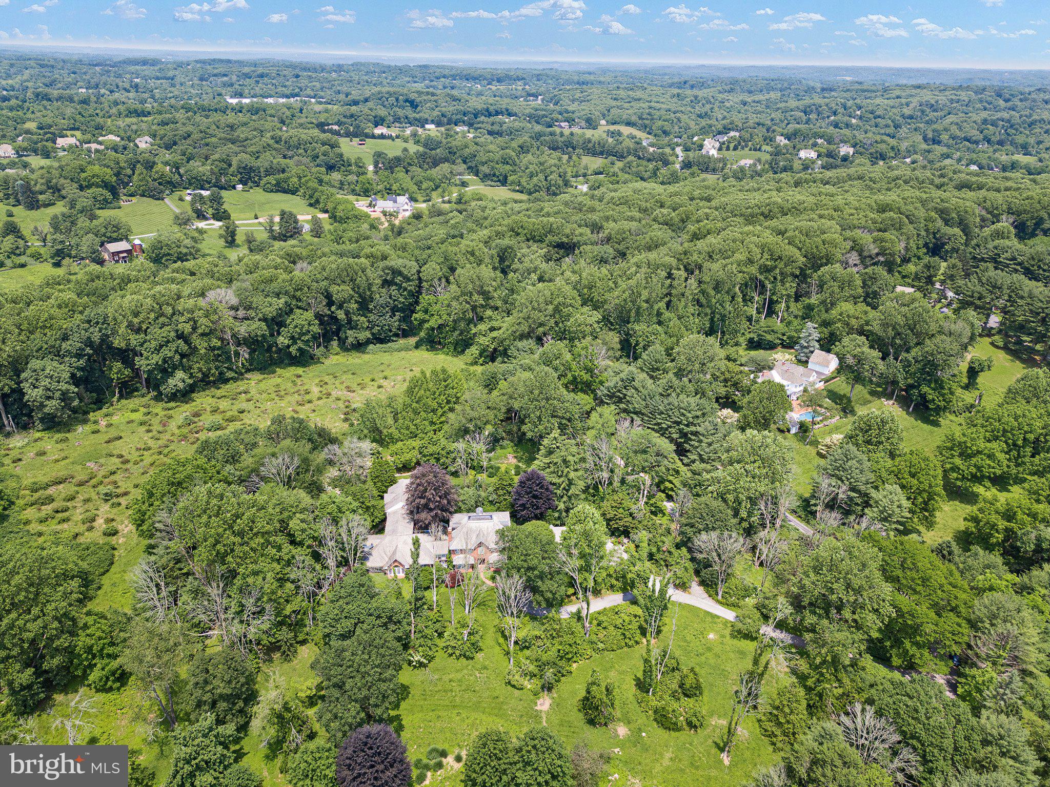 2 Farron Drive Kennett Square, PA 19348 - Photo 63 of 88 Aerial of the Estate and surrounding area